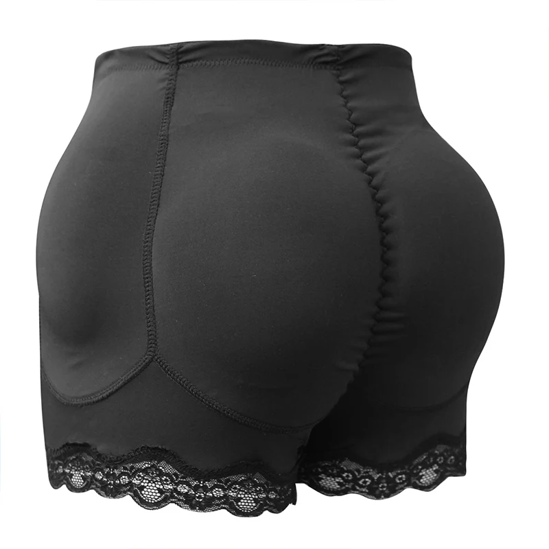 Shapewear Bodysuit Firm - 女性用パッド入りシェイプウェアヒップアップショーツボディシェイパーお尻パッドパンティーバットリフターヒップアップウエストトレーナーお腹引き締め下着