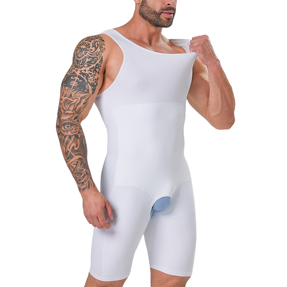 2024 最新メンズフルボディシェイパー下着圧縮ボディスーツ - Shapewear Bodysuit Firm のレビューと価格