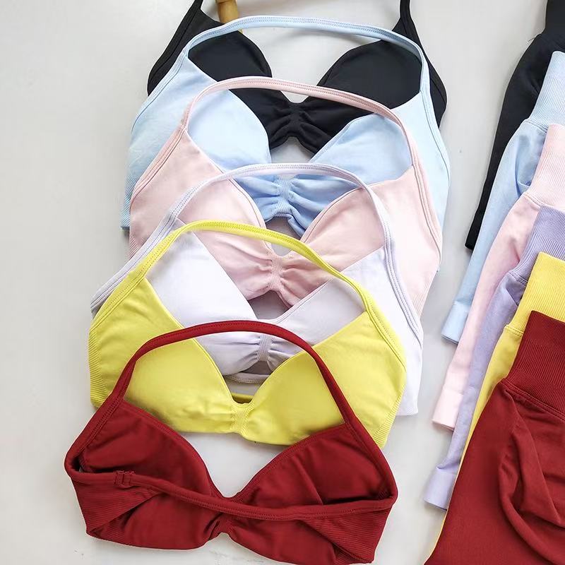 HISTELLO スポーツセットピース女性ストラップ付きジム - Sports Bra High Impact のレビューと価格