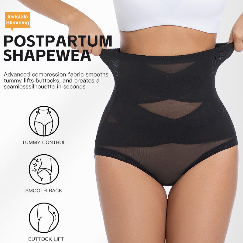 女性用ハイウエストお腹引き締めシェイプウェアショーツ ヒップ - Seamless Underwear Women のレビューと価格