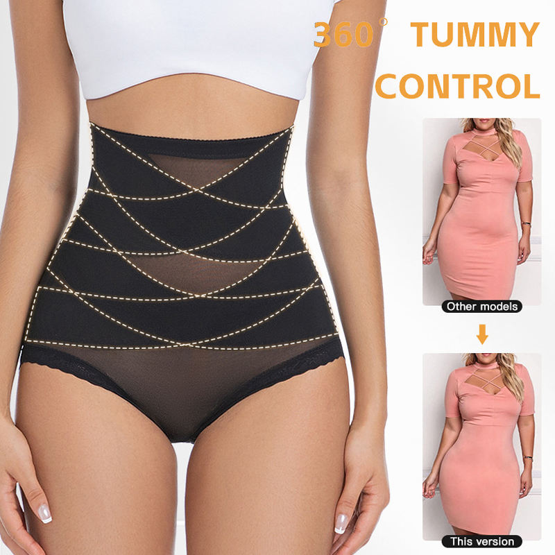 女性用ハイウエストお腹引き締めシェイプウェアショーツ ヒップ - Seamless Underwear Women のレビューと価格