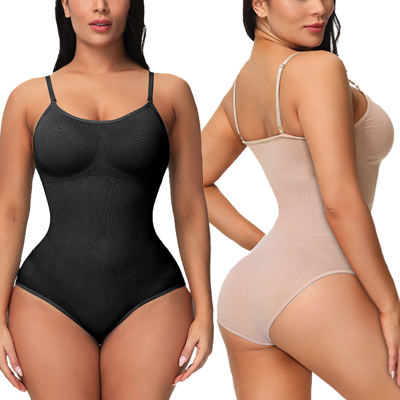 アイシャン 1ピース ソリッドシームレスシェイピングボディス - Seamless Underwear Women のレビューと価格